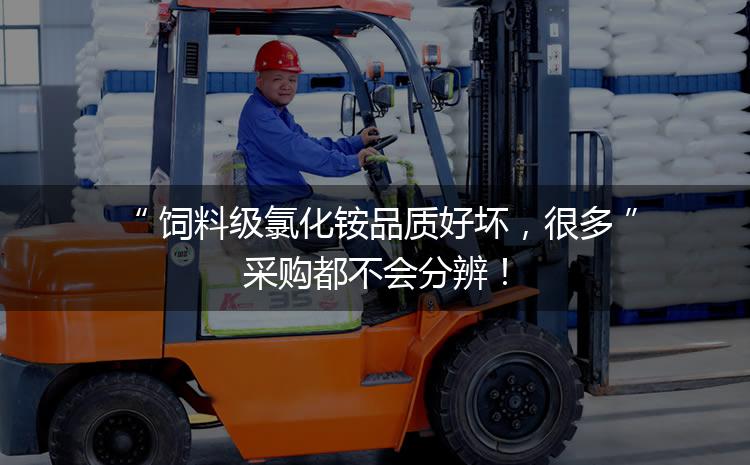 飼料級(jí)氯化銨品質(zhì)好壞，很多采購(gòu)都不會(huì)分辨！